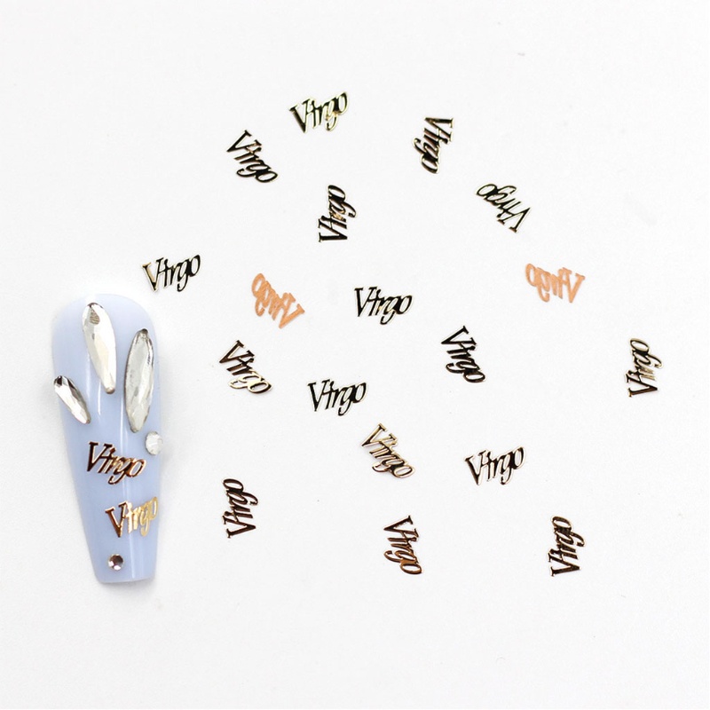 Hạt Charm Hình Cung Hoàng Đạo Dùng Trang Trí Móng Tay DIY