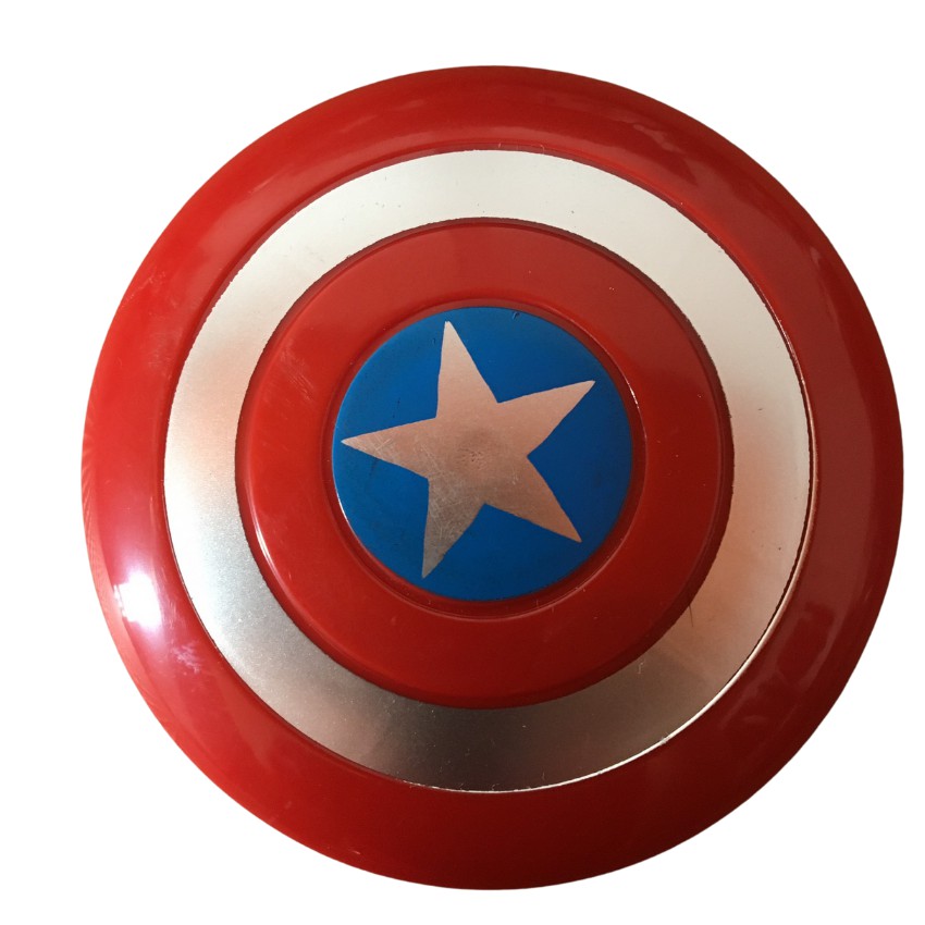 Mô Hình Captain America Đội Trưởng Mỹ Nhựa Đặc Cao 30cm Có Đèn Led Đỏ Và Phát Nhạc Vui Nhộn