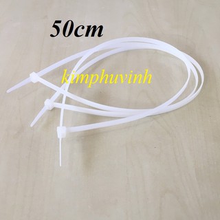 10 sợi - 10x500mm DÂY RÚT NHỰA 5 TẤT - DÂY ZIP 5 TẤT