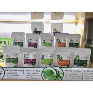 BỘT LÁ SEN SẤY LẠNH QUẢNG THANH - 100G