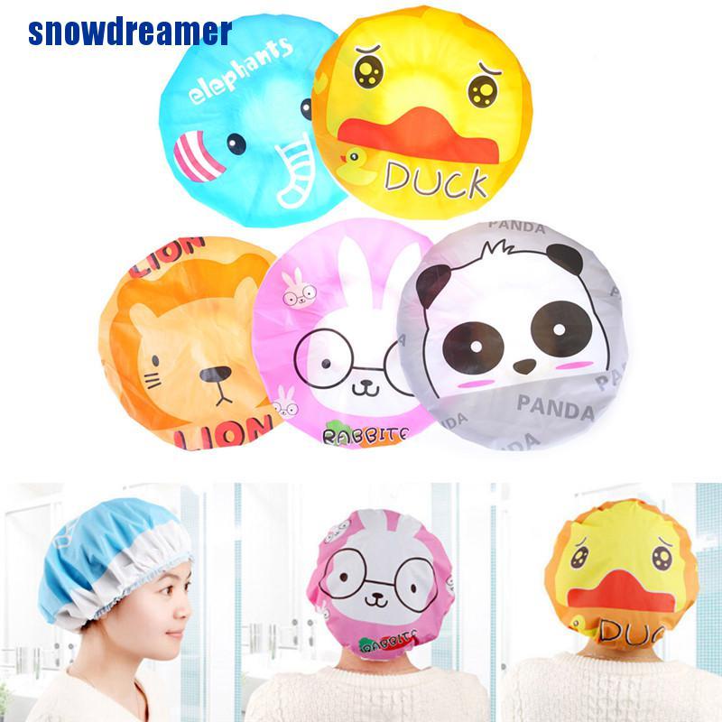[Hàng mới về] Mũ trùm đầu khi tắm co giãn phối ren phong cách dễ thương cho nữ nhiều kiểu tùy chọn
