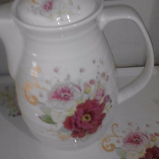 Bộ ấm chén uống trà khay cao 22