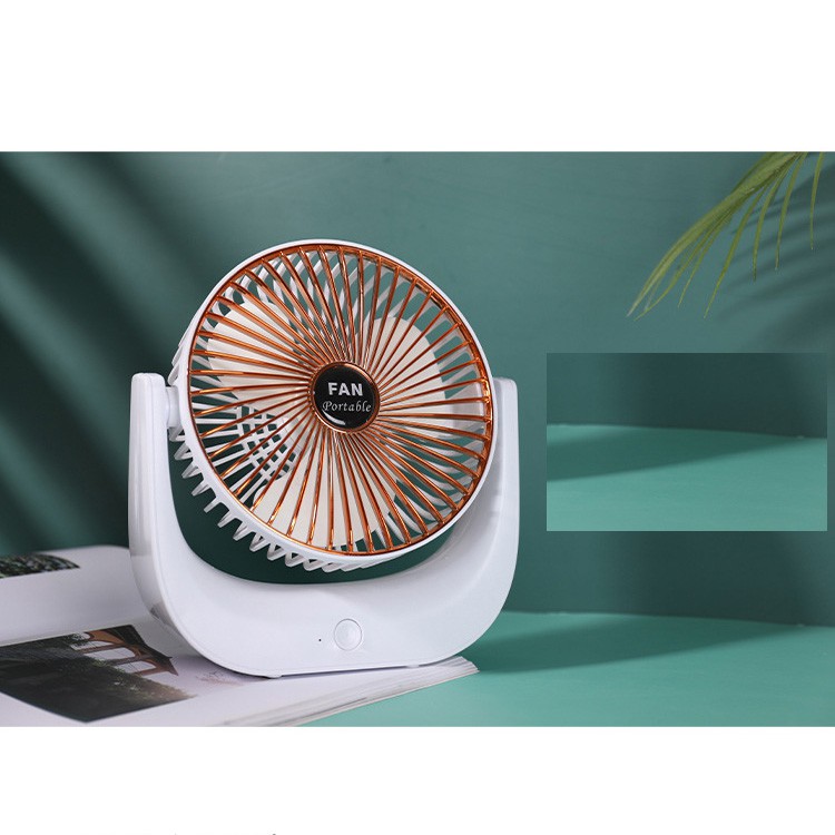 Quạt Tích Điện mini FANPORTABLE , Sạc Tích điện, 3 Chế Độ Gió Mạnh Mẽ, Nhỏ gọn Tiện Lợi Bảo Hành 6 Tháng - HUKA