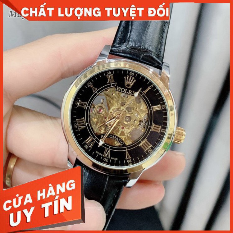 Đồng hồ nam Ro máy cơ - mặt 42 mm hàng cao cấp - bảo hành 12th