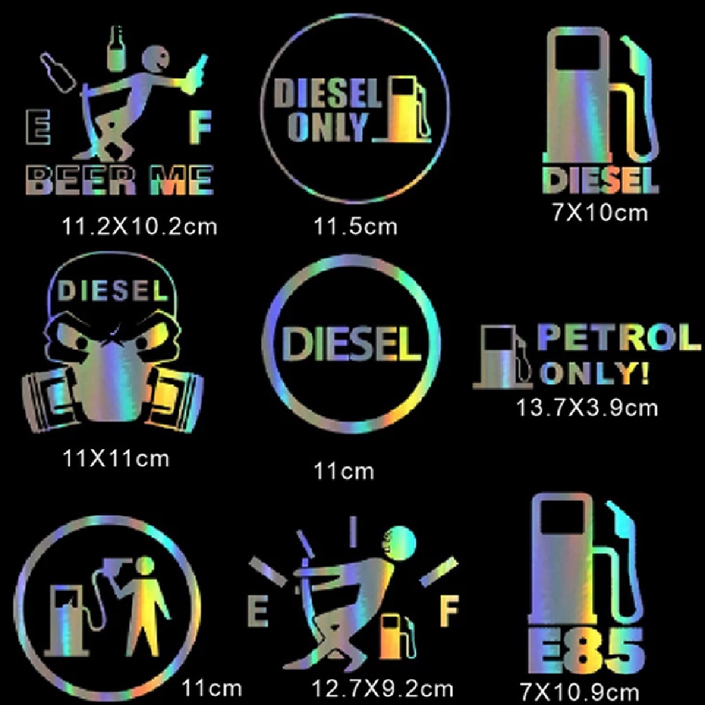 Sticker Vinyl Dán Trang Trí Xe Hơi Họa Tiết 3D Vui Nhộn Sáng Tạo