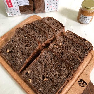 BÁNH MÌ ĐEN MIX HẠT ĐIỀU HẠT Bí HẠT HƯƠNG DƯƠNG GIẢM CÂN - DARK RYE BREAD WITH NUTS