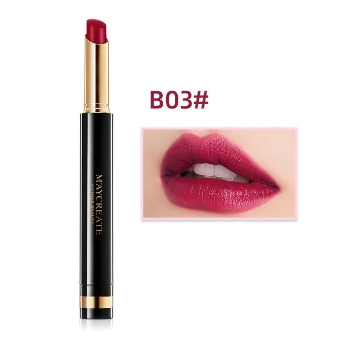 Son lì vỏ đen MayCreate - Son nội địa trung | BigBuy360 - bigbuy360.vn