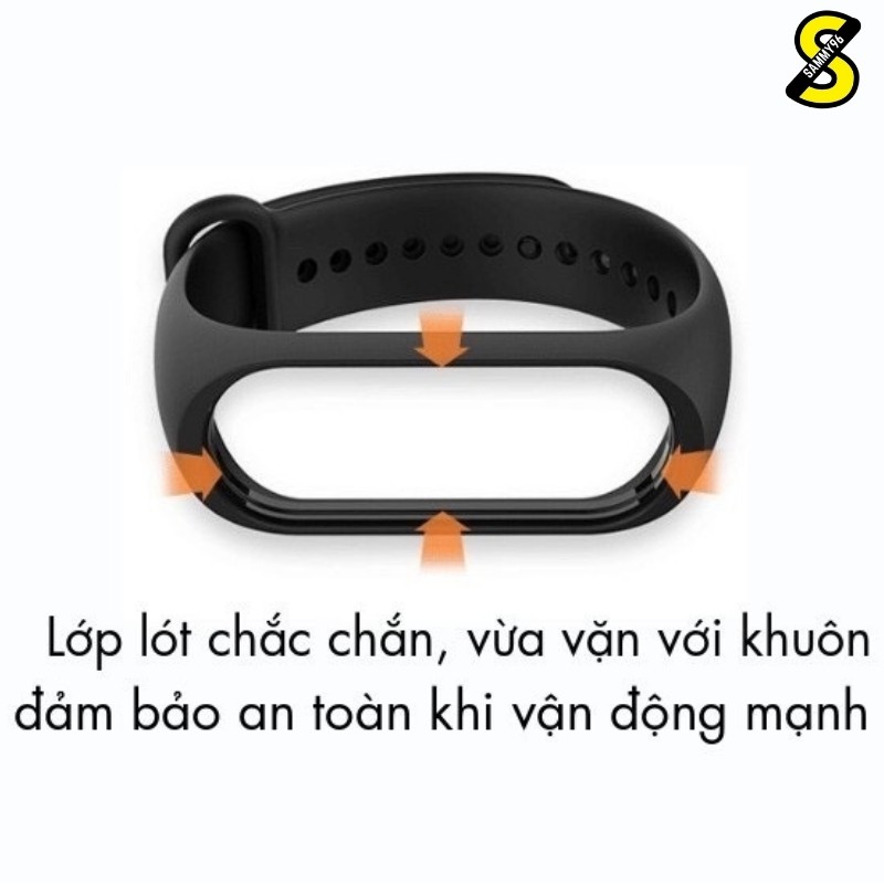 Dây Đeo MIBAND 3 - MIBAND 4 Cao Cấp Cho Đồng Hồ Thông Minh XIAOMI