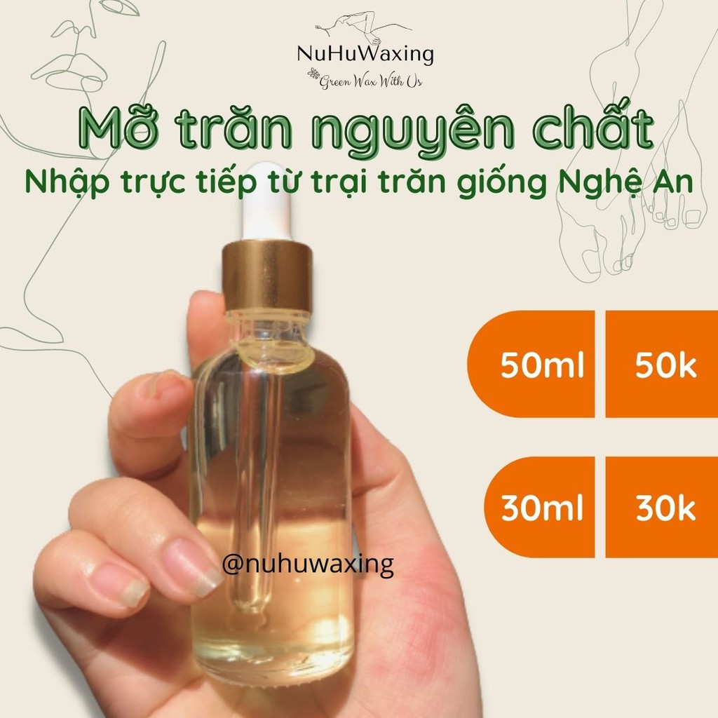 Set Wax lông tại nhà Láng mịn (Wax Horshion + muối tắm con bò + mỡ trăn nghệ an) NuHuWaxing | BigBuy360 - bigbuy360.vn