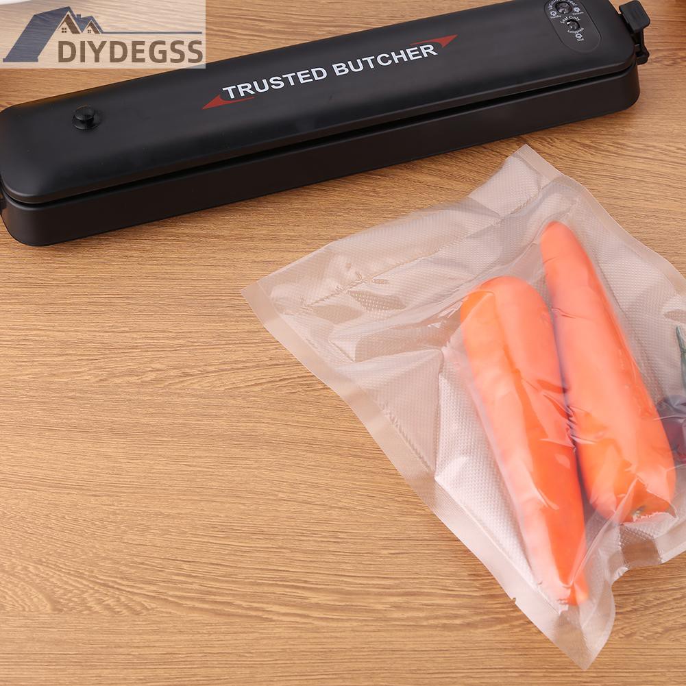 Diydegss2 Electric Vacuum Sealer Packaging Machine with 10pcs Food Saver Bag for Home