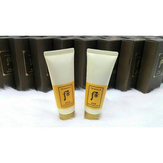 Cặp sữa rửa mặt - tẩy trang Whoo vàng 40ml