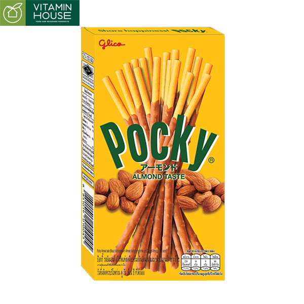 [VITAMIN HOUSE] Bánh que Pocky hạnh nhân 43.5g