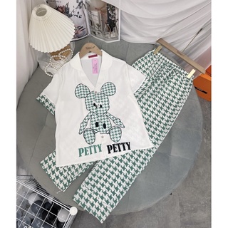 Đồ Bộ Pijama lụa mango