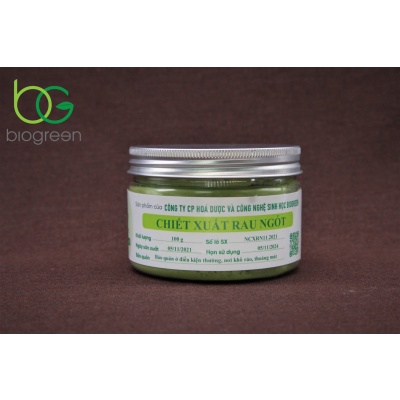 Bột rau ngót - bột chiết xuất rau ngót nguyên chất Biogreen hữu cơ bổ sung chất xơ 50g,100g