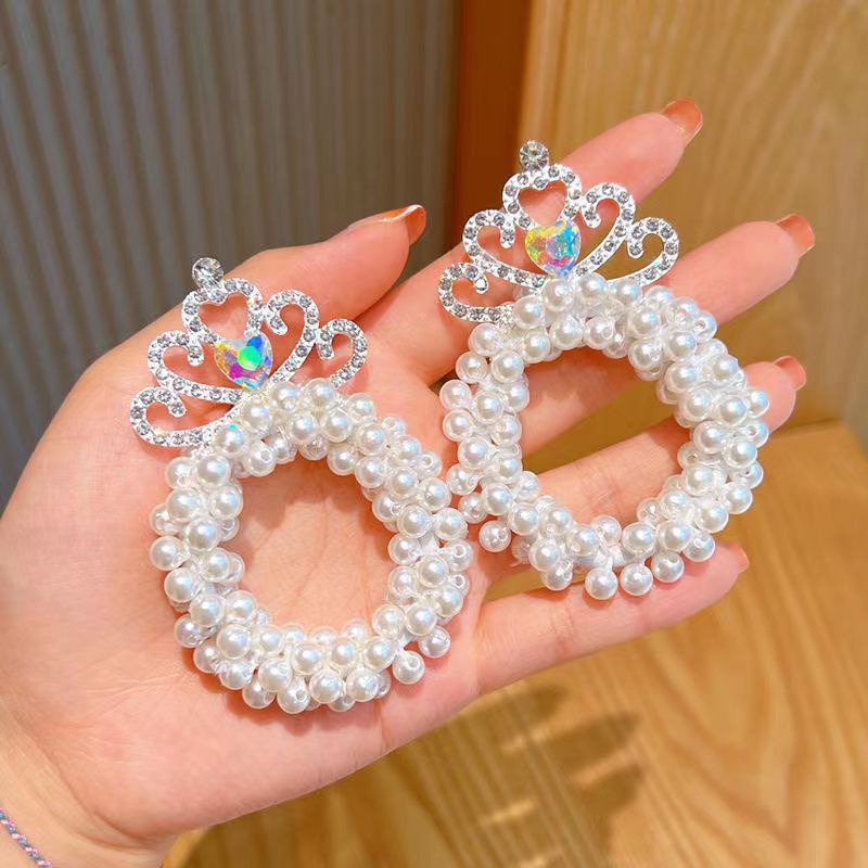 Chun buộc tóc VƯƠNG MIỆN siêu đẹp cho bé- ND