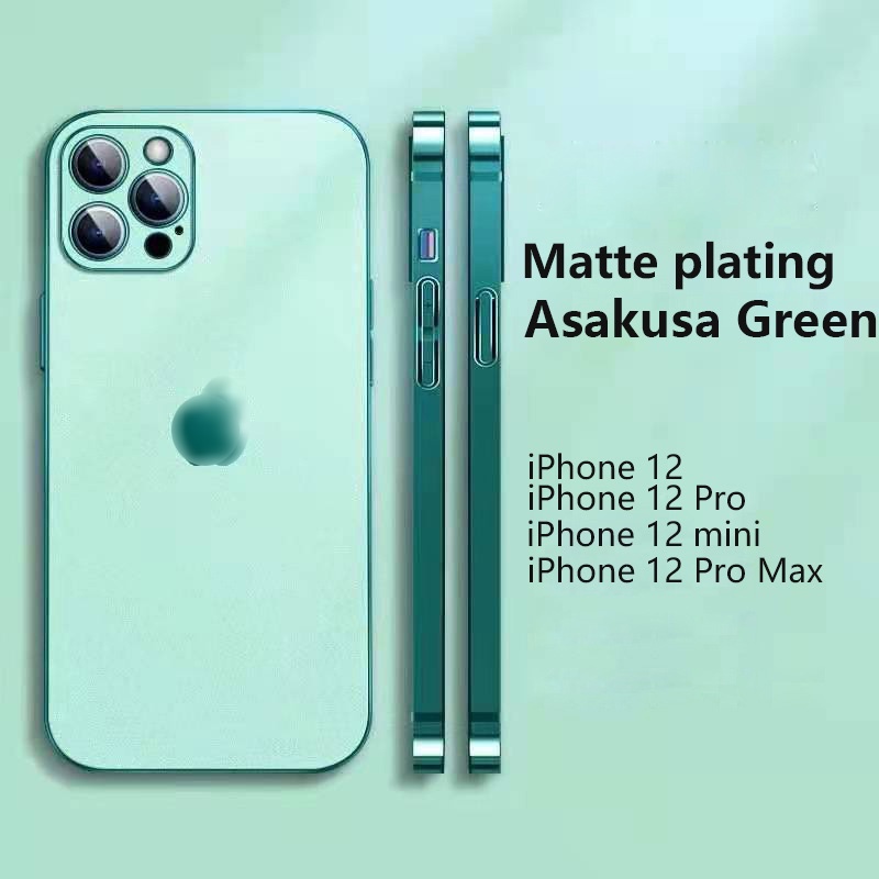 Ốp Điện Thoại Mềm Dẻo Mạ Điện Có Logo Cho IPhone 13 12 11 Pro Max XS Max XR X 8 7 Plus