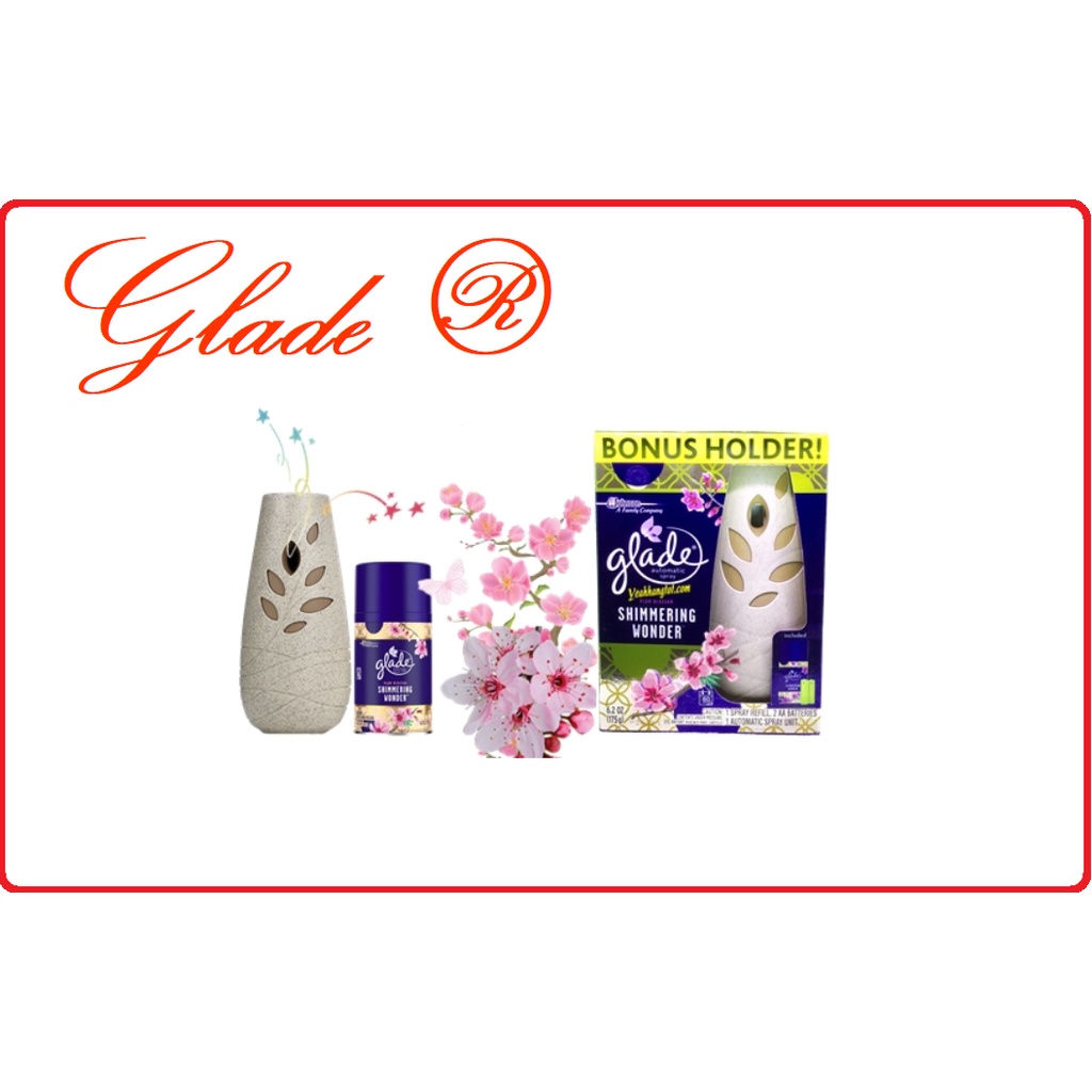 Combo Thùng 12 Cục Sáp Thơm Phòng GLADE® Khử Mùi 180g ( Giá Tốt Cho Nhà Hàng - Khách Sạn )