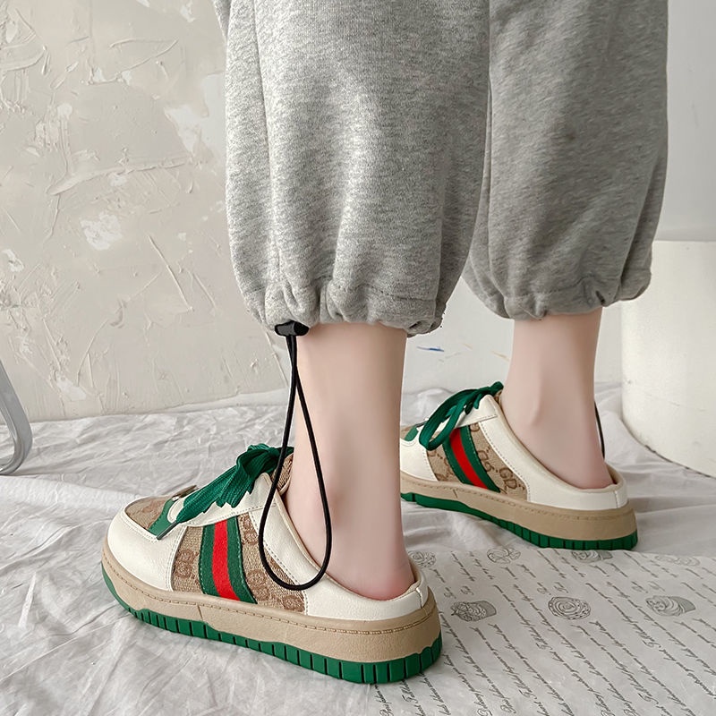 Giày Lười Vải Canvas 2 Kiểu Thời Trang Xuân Thu Cho Nữ Size 35-40