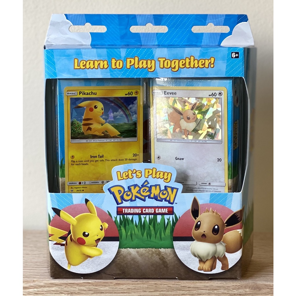 Hộp bài Pokémon TCG: Let's Play Pokémon