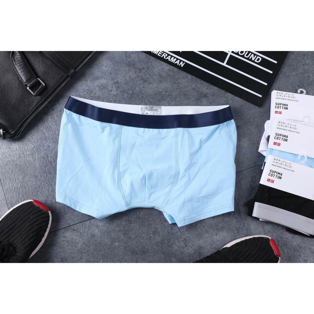 [Ảnh Thật-Clip Thật] Quần sịp đùi boxer Uni xuất xịn full tag