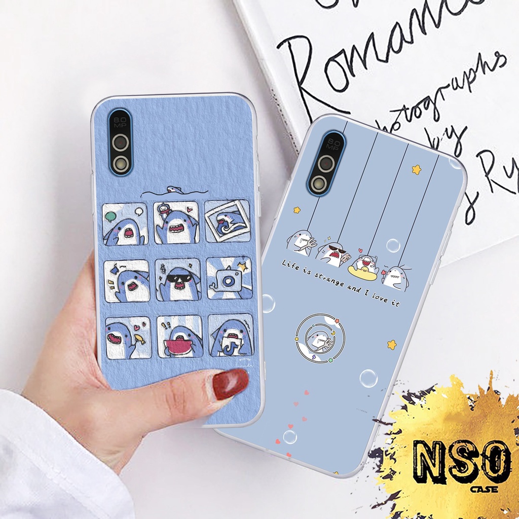 [FREESHIP] Ốp Lưng Vsmart Bee 3 In Hình cá mậpp sharkk siêu cute đẹp