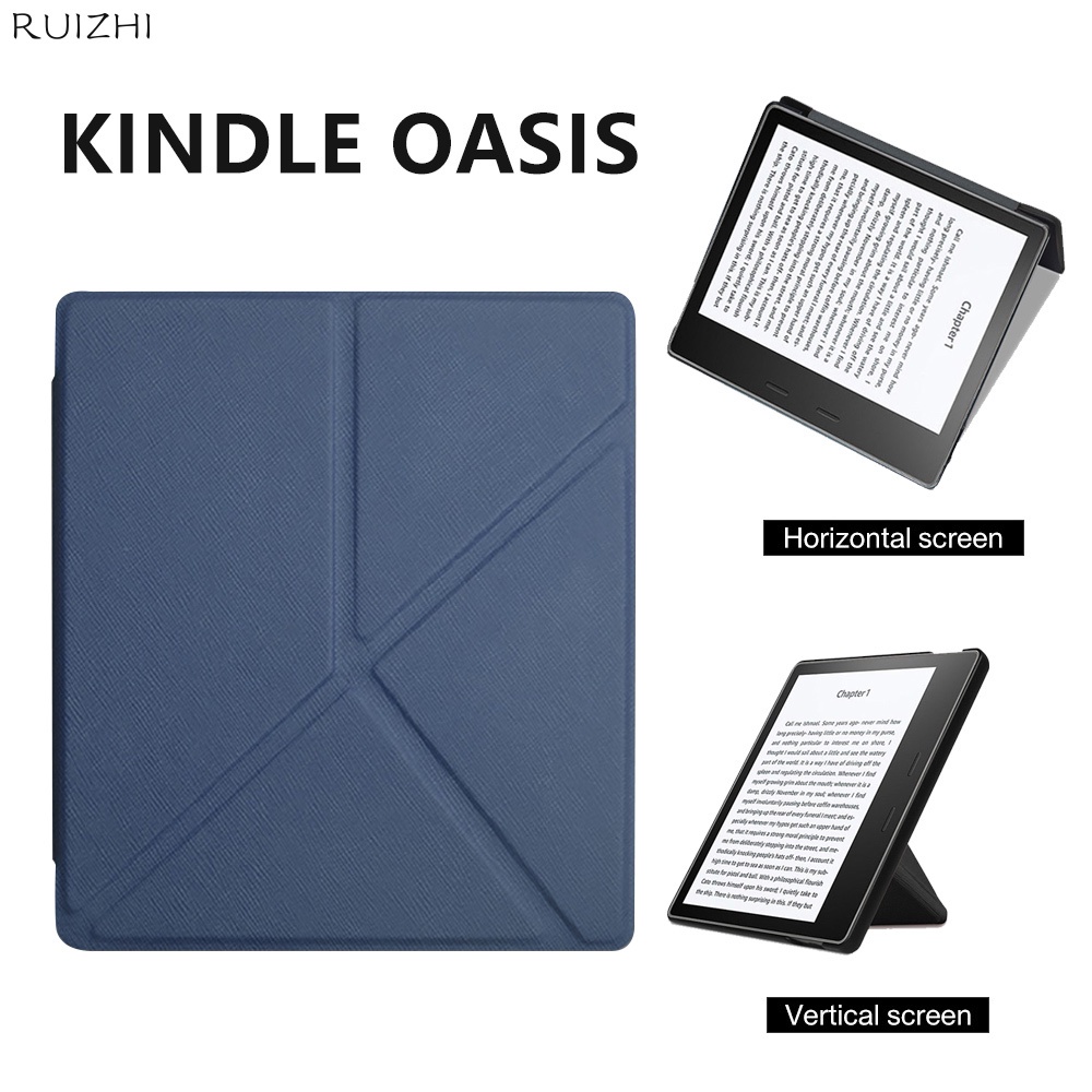 Bao Da Máy Đọc Sách Điện Tử Có Thể Gập Lại Màn Hình 7 Inch Cho Kindle Oasis 2/3