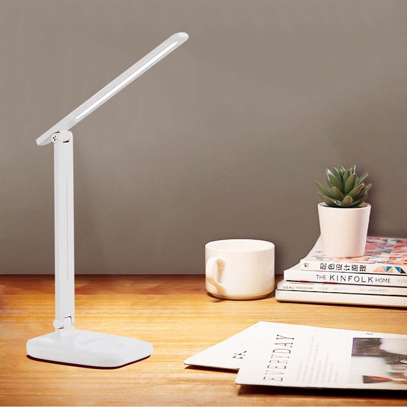 Đèn Bàn Học Sinh, Đèn Để Bàn Học Chống Cận Sạc Tích Điện 3 Chế Độ Sáng Mun.Home