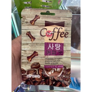Gói Kẹo Xương Chó Vị Cofee gói 15g