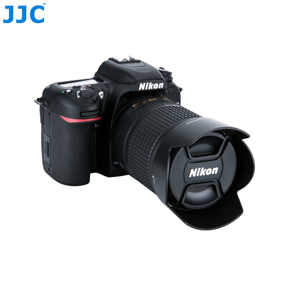 JJC LH-32 Loa Che Nắng Máy ảnh Thay Thế HB-32 cho Ống Kính Nikon AF-S DX Nikkor 18-140mm F3.5-5.6G ED VR, AF-S DX NIKKOR 18-105mm f/3.5-5.6G ED VR , AF-S 18-135mm f/3.5-5.6G ED-IF DX , AF-S 18-70mm f/3.5-4.5G ED-IF DX Zoom