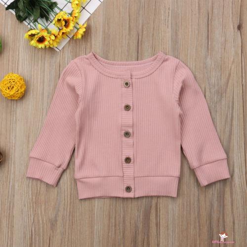 Áo khoác cardigan đan len nhiều màu cho bé