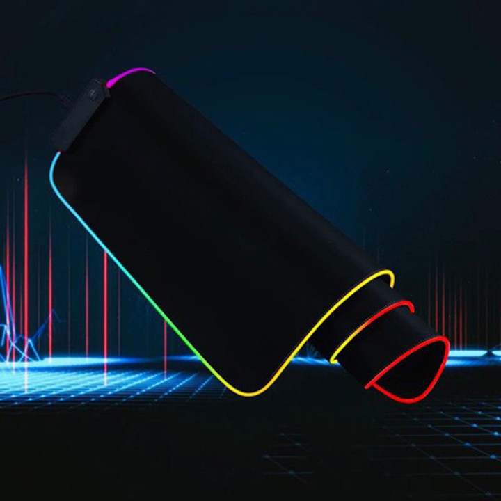 [RẺ NHẤT SHOPEE] Bàn di chuột MOUSEPAD LED RGB nổi bật -cuốn hút !!!