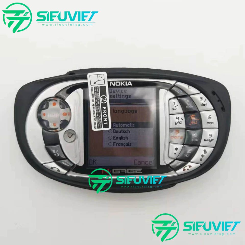 ĐIỆN THOẠI NOKIA N-GAGE QD CHƠI GAME HUYỀN THOẠI