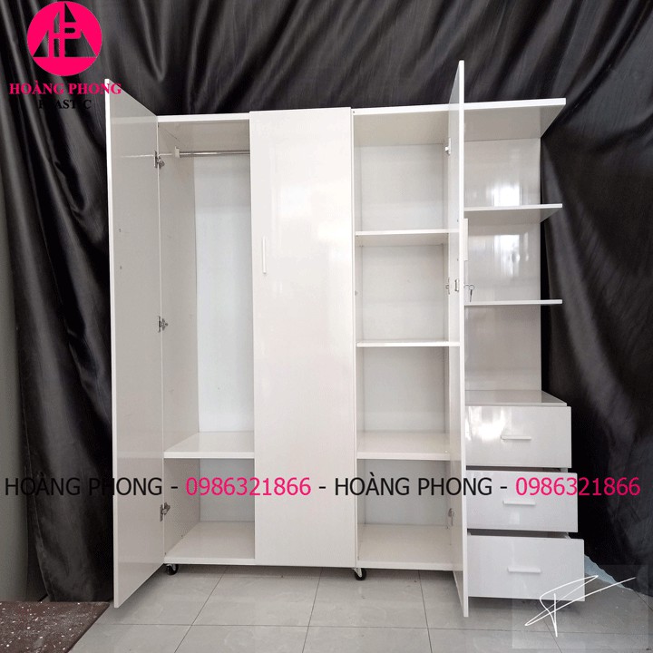 Tủ quần áo ĐẸP (1m63 x 1m85 ) #100% Miễn phí $ Vận chuyển Bảo hành 2 năm tại nhà