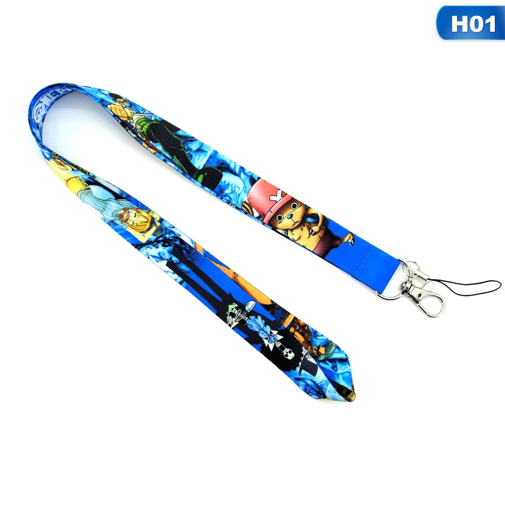 flowersqueen Dây Đeo Điện Thoại In Hình Nhân Vật Hoạt Hình One Piece
