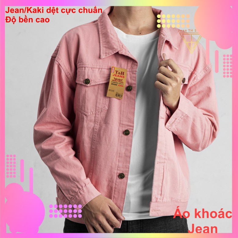 Áo khoác Kaki Nam nhiều màu, áo khoác Kaki Nữ form rộng Hàn Quốc phù hợp với mọi lứa tuổi lazashop22 | BigBuy360 - bigbuy360.vn