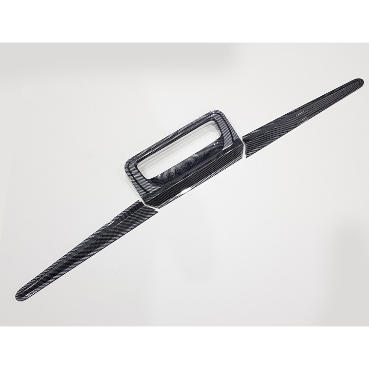 Ốp tay mở cốp sau CARBON xe Ford Ranger vân Cacbon cao cấp, dùng chung cho các đời xe