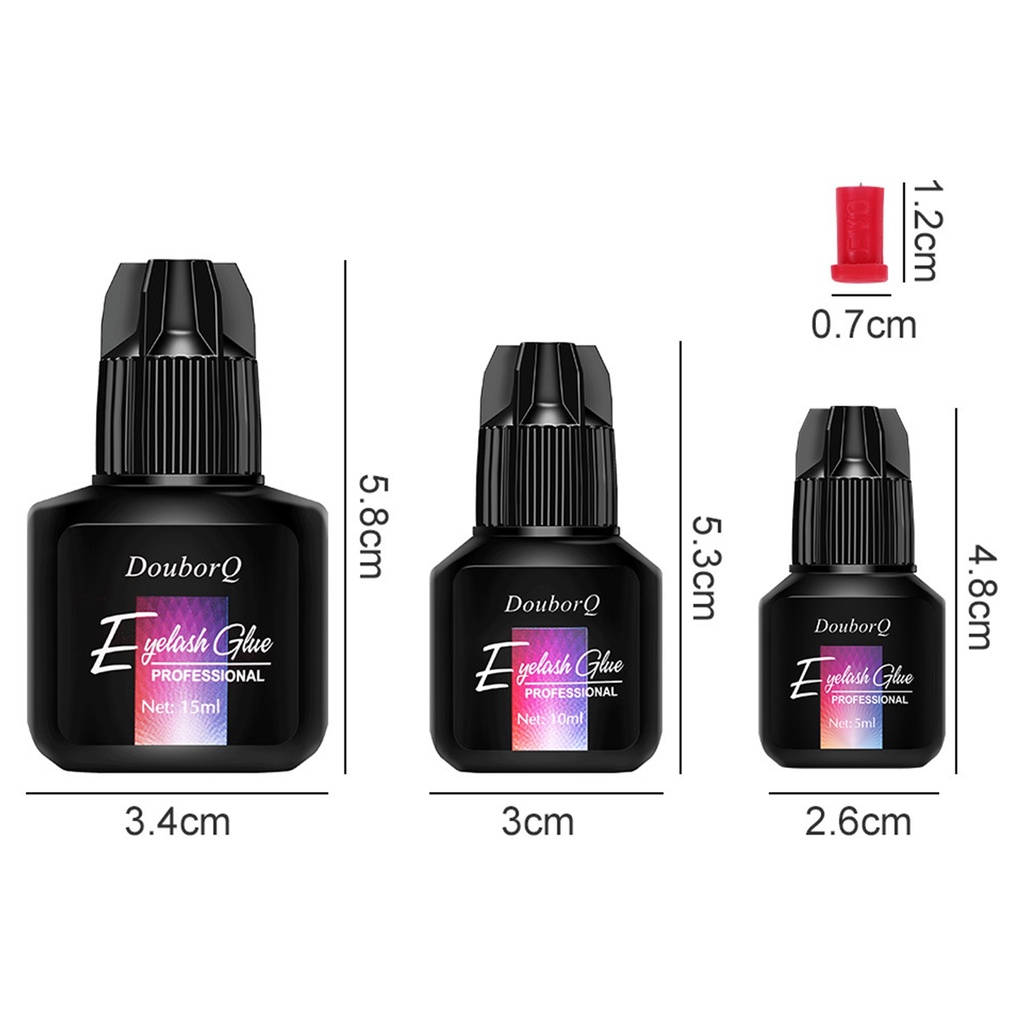 Keo Dán Nối Dài Lông Mi Tự Nhiên Nhanh Khô 5ml / 10ml / 15ml