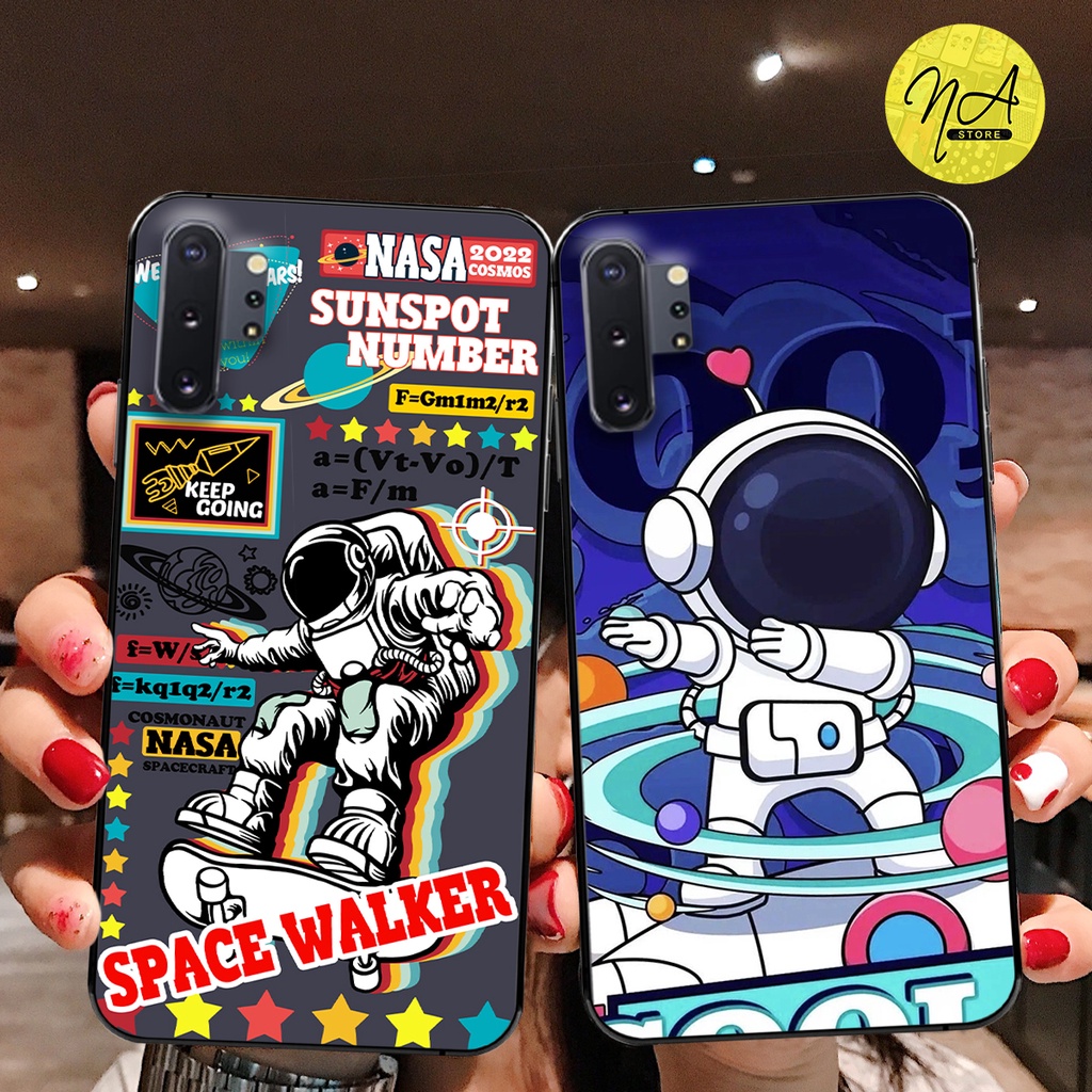 Ốp lưng Samsung Note 10 - Samsung Note 10 plus - Sansung Note 10 lite - in hình nhà phi hành gia cực cute-giá rẻ