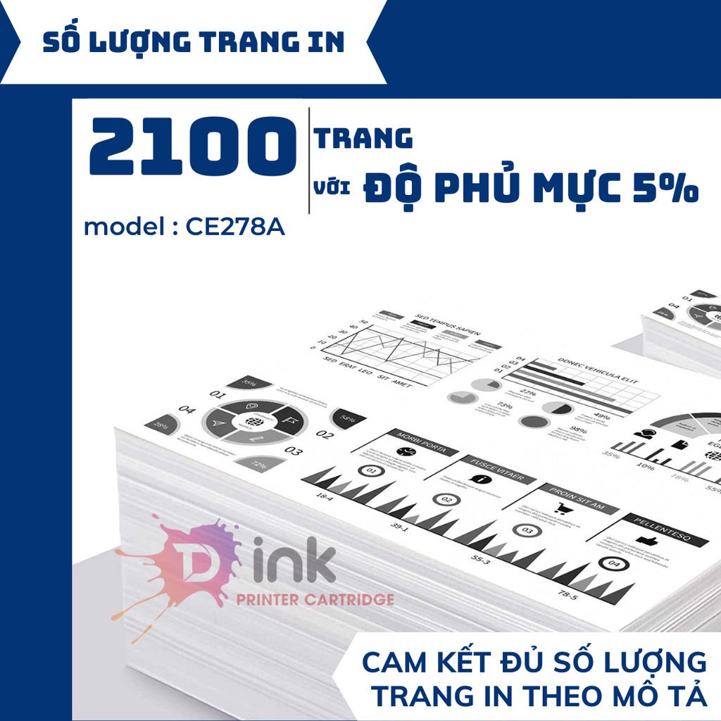 Hộp Mực siêu đậm nét TDink Canon 326 - Dùng cho máy in laser CANON LBP 6230DN / 6200 / 4410