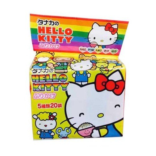 Gia vị rắc cơm Hello Kitty Sanrio 20 gói Nhật Bản