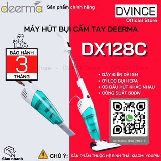 Mua Máy Hút Bụi Mini Cầm Tay DEERMA DX128C - Xanh Mint | DVINCE Store
