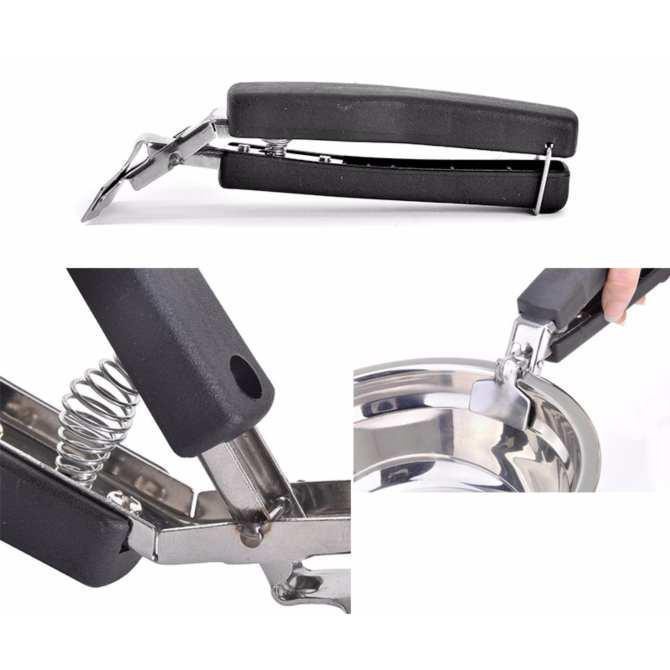 Dụng Cụ Gắp Thức Ăn Nóng Dạng Kẹp ( Loại INOX Tốt )