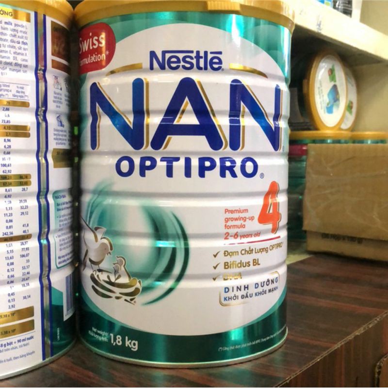 Sữa bột Nestlé NAN Optipro 4 1kg8
