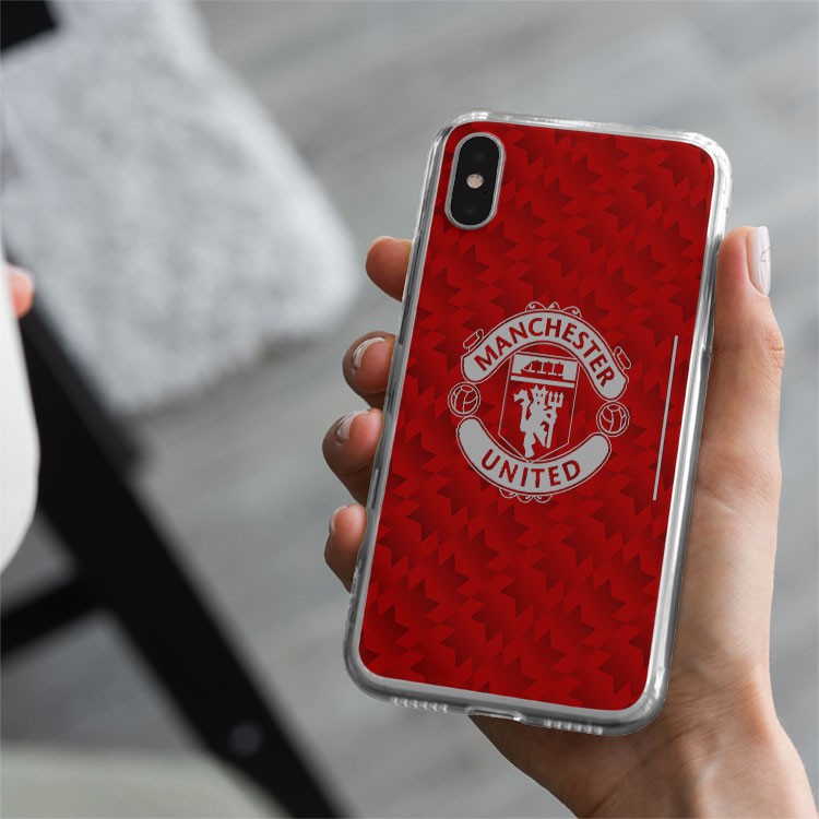 Ốp lưng logo Manchester United trên cả tuyệt vời cho Iphone 5 6 7 8 Plus 11 12 Pro Max X Xr FOO20210227