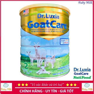 Sữa dê Dr.Luxia Goatcare số 2 (1-2 tuổi) 800g