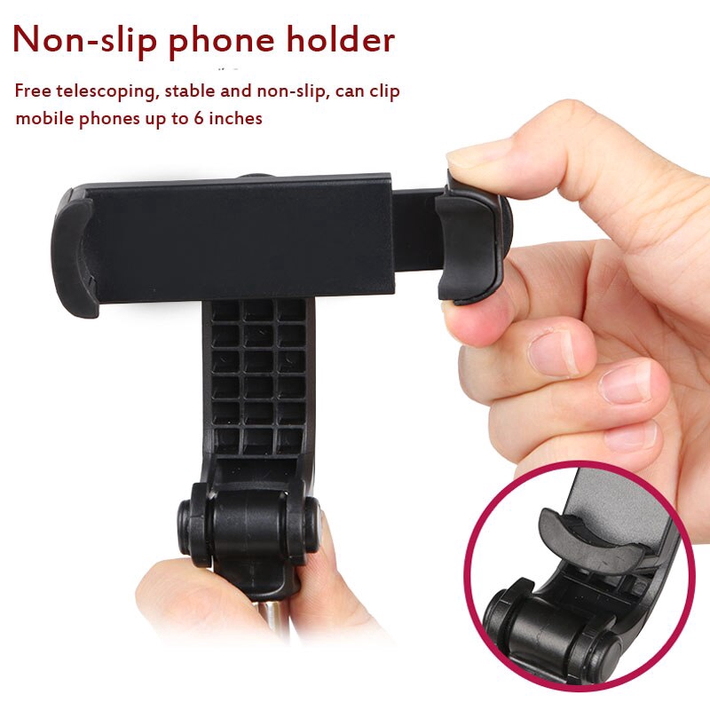 3 trong 1 Bluetooth Selfie Stick có thể gập lại cầm tay Monepad Shutter Remote Self Timer