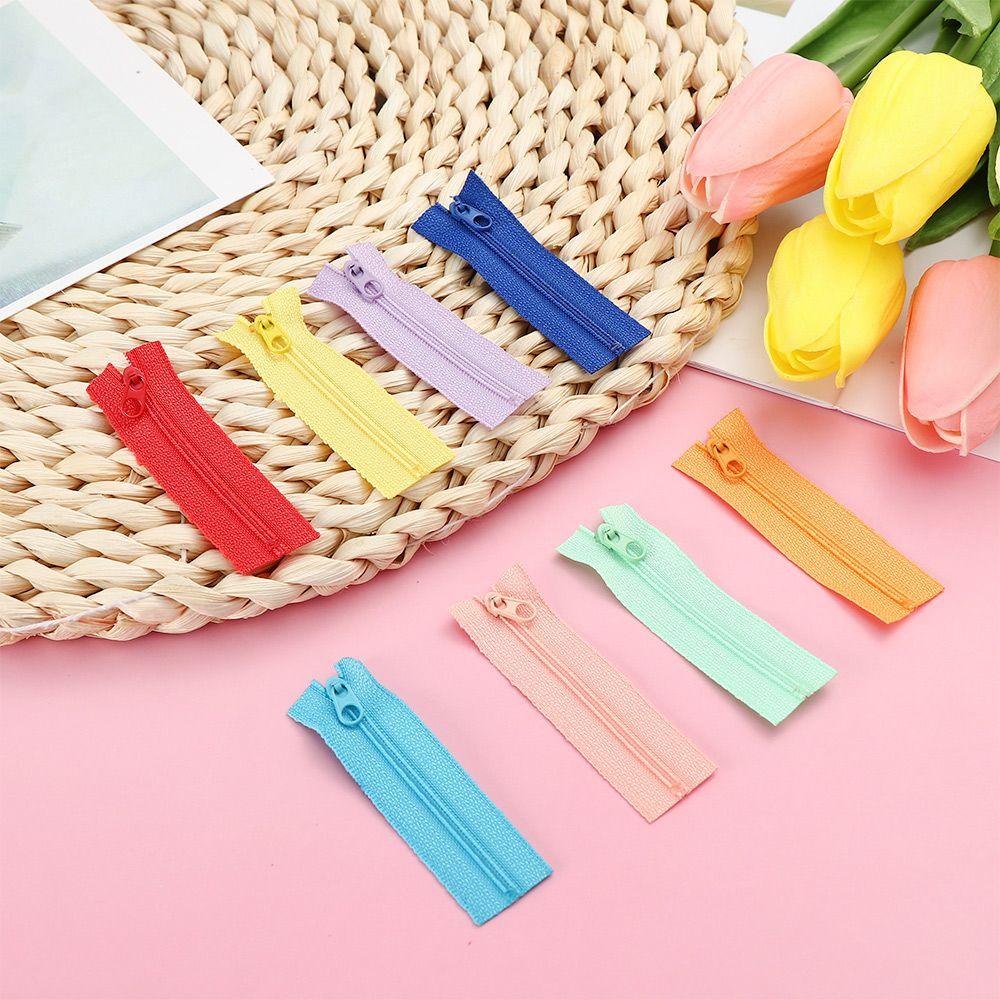 Phụ Kiện May Vá Thủ Công Đầu Tròn Rỗng Có Khóa Kéo Chất Lượng Cao