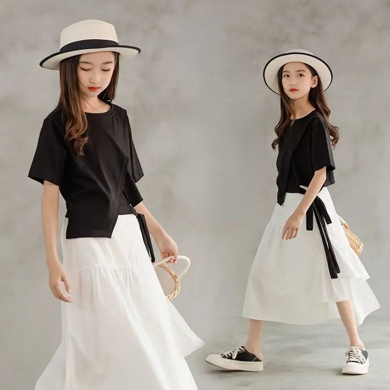 Bộ Đồ 2 Món Thời Trang Mùa Hè 2023 Cho Bé Gái Từ 3-4 - 5-6 - 7-8 - 9-10 - 11-12 Tuổi