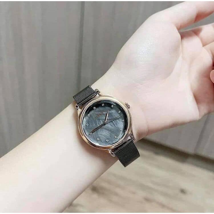 Đồng hồ Nữ Fossil BQ3393 dây kim loại case 34mm mua sale US