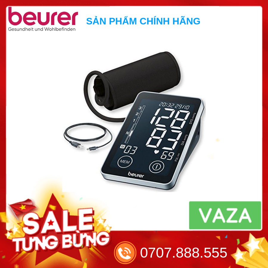 Máy đo huyết áp bắp tay cảm ứng Beurer BM58 (giá không bao gồm Adapter)